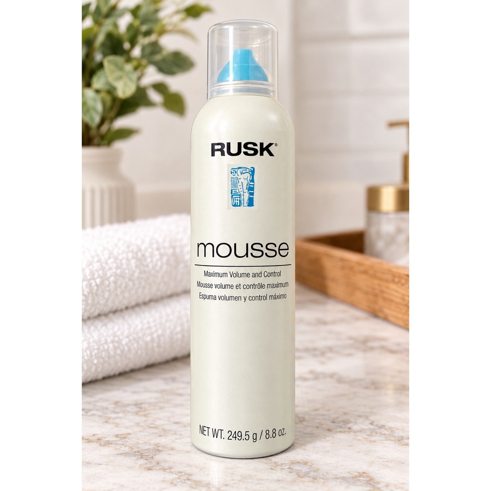 RUSK Maximum Volume & Control Hair Styling Mousse 8.8 oz Volumizing NEW